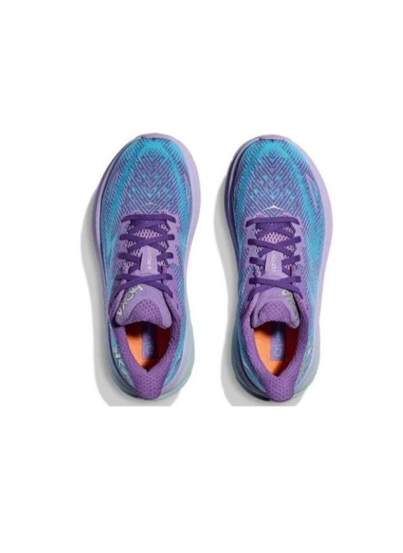 Hoka One One Clifton 9 Outdoor Running Sneakers Pinkish purple  - Image 3