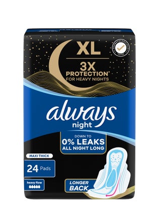Clean And Dry Maxi Thick Night Sanitary Pads
