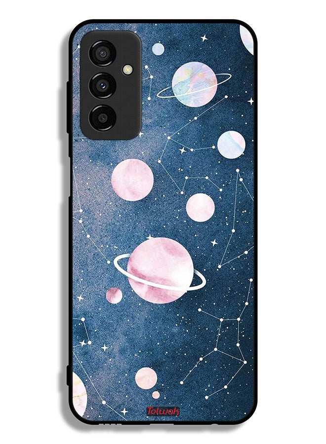 Tolwak Samsung Galaxy M23 Protective Case Cover Space Art - Image 2
