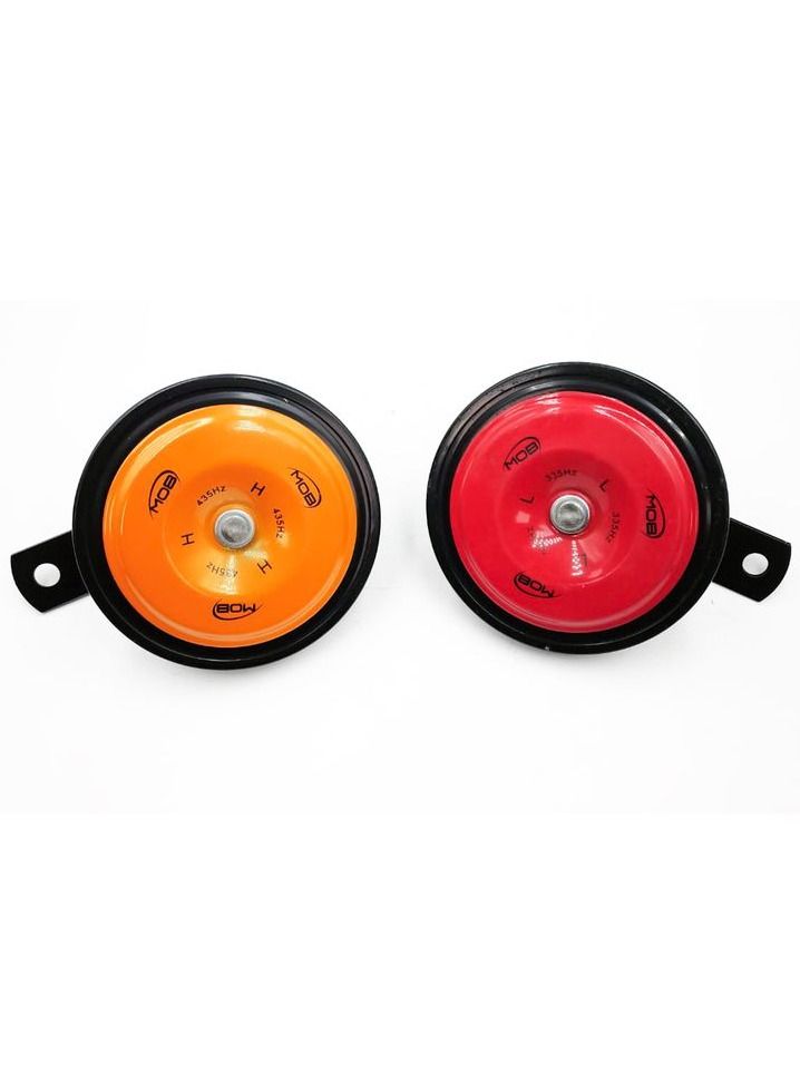 موب مجموعة البوق الصاخب للسيارة ، بوق 12 فولت ، بوق السيارة 435 هرتز و 335 هرتز / قطعتين - Image 2