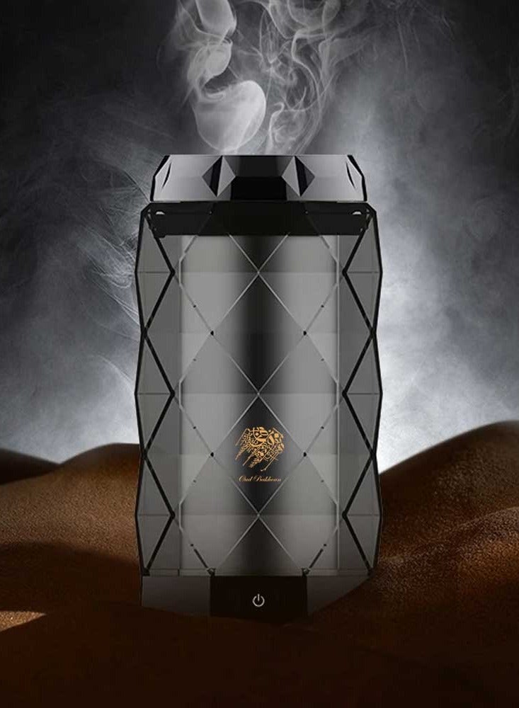 عود بخوان مبخرة بخور كهربائية بتصميم كريستالي فريد، مبخرة عود للسيارة - Image 3
