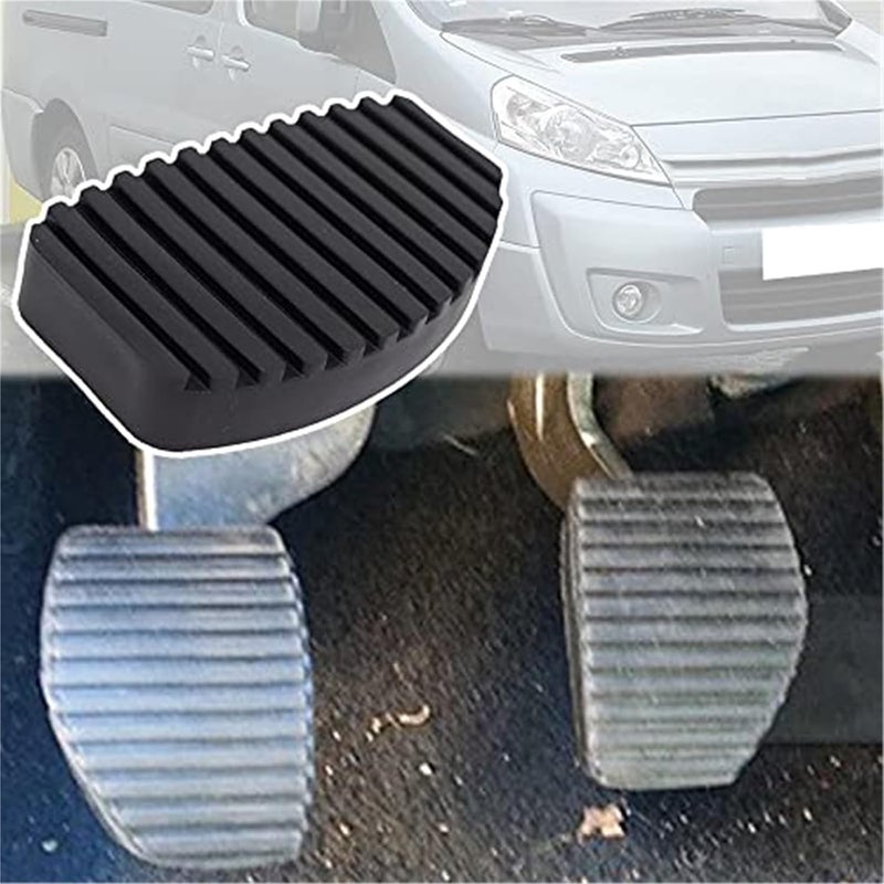 DEMULAX Car Brake Clutch Foot Pedal Pad Cover - Image 2