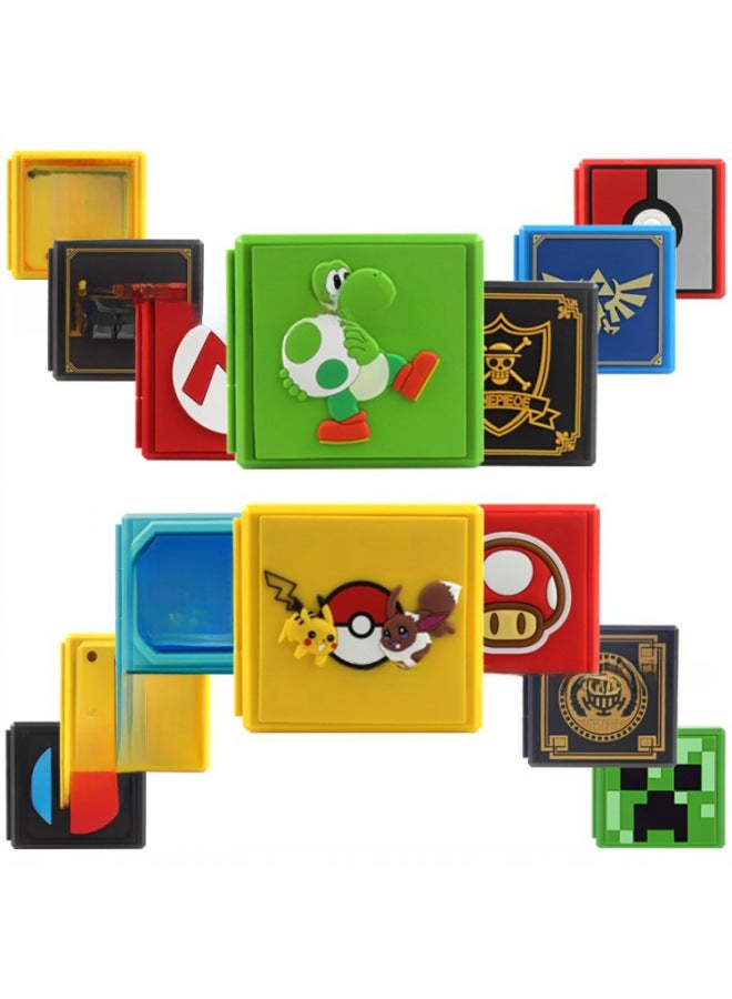 عام صندوق بطاقات سويتش إن إس ماريو زيلدا سويتش صندوق تخزين كاسيت قابل للطي - لون المنتج: القسم 017 - Image 3