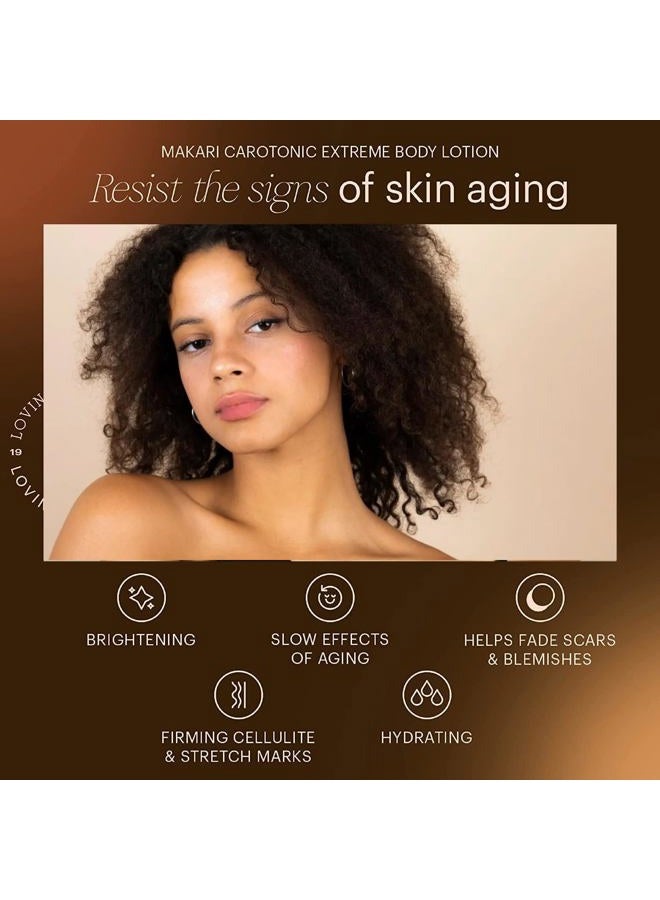 Makari Carotonic Extreme Body Lotion (17.6 oz) | Fights Excess Oil Production | Helps Fade Body Scars and Marks | Skin Brightening Formula | Helps Resist Aging and Promotes Healthy Radiance - Image 3