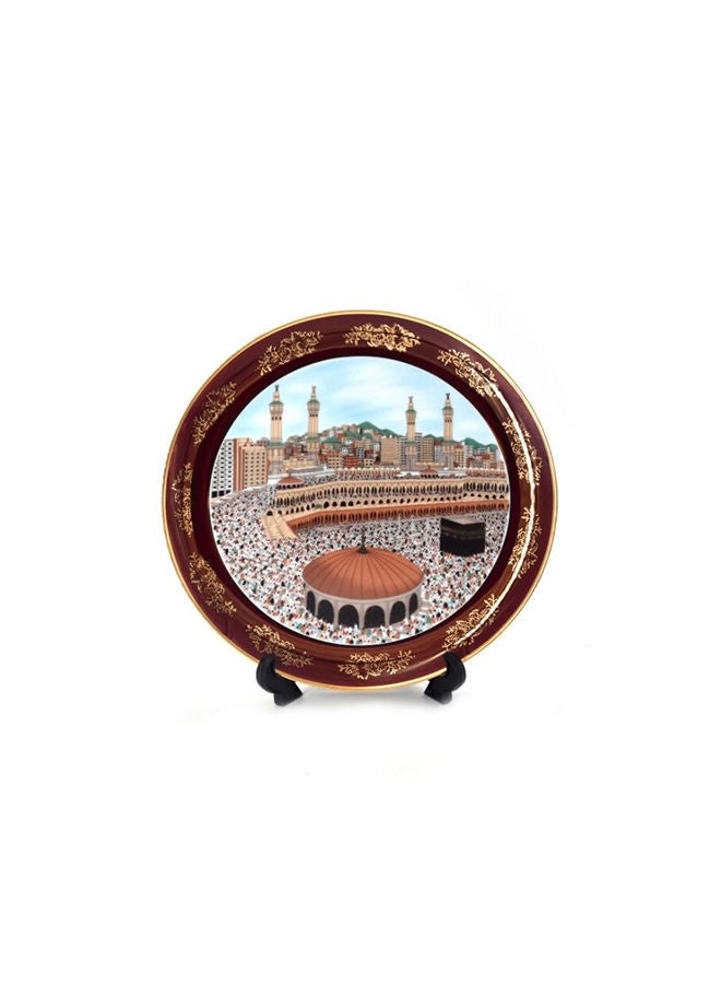 Decor Design Plate With Stand 10 Inch