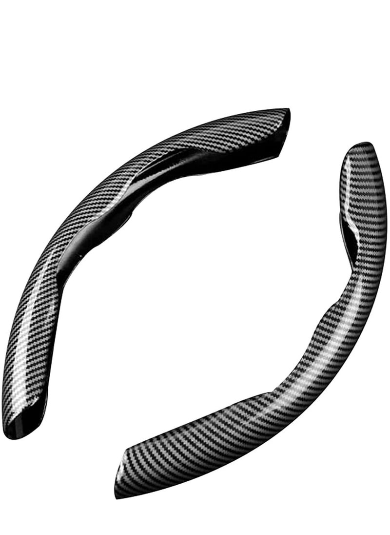 KASTWAVE Car Steering Wheel Cover Carbon Fiber Universal Automobile Interior Accessories Sport Non Slip Protector For Diameter  - Image 1