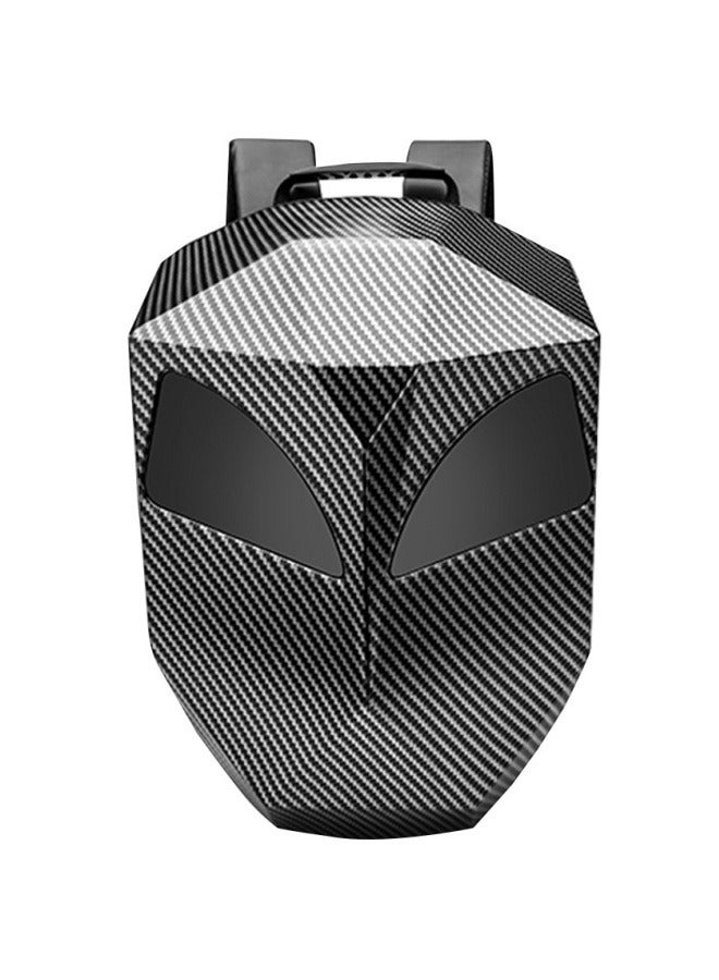 M MIAOYAN LED backpack street trend rider motorcycle helmet backpack cool travel backpack screen glowing eyes bright screen knight backpack  - Image 3