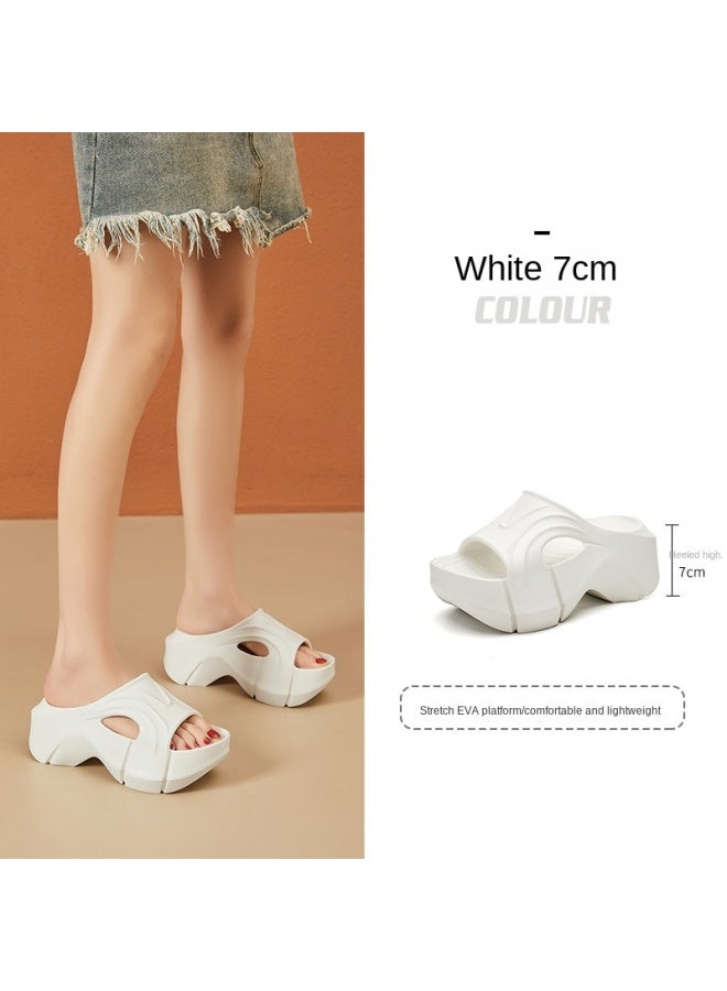 Josiny Platform Sandals Women Summer 2025 New Fashion Beach Slides With Height Increase Strappy Flip Flops - Image 4