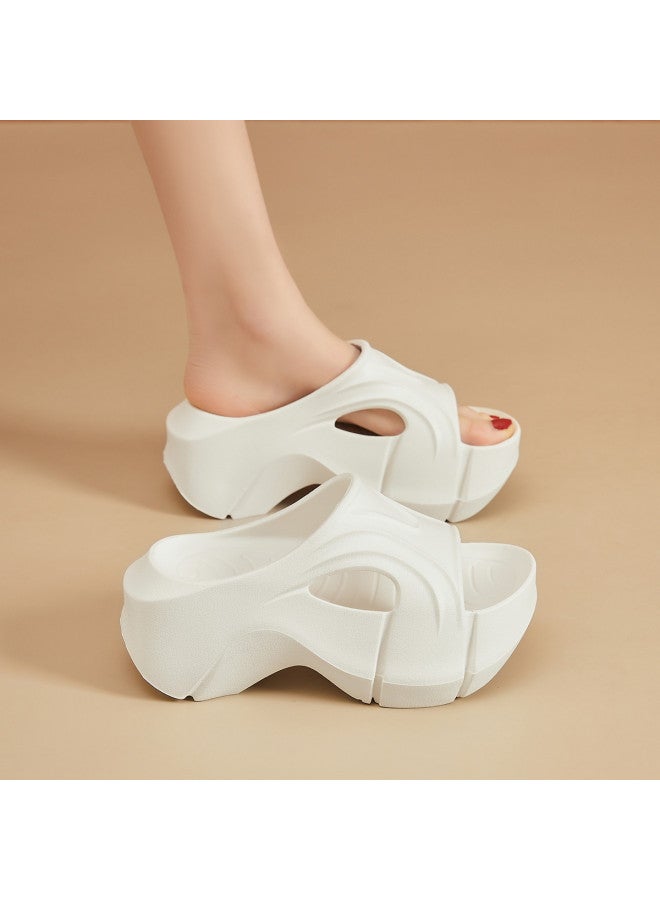 Josiny Platform Sandals Women Summer 2025 New Fashion Beach Slides With Height Increase Strappy Flip Flops - Image 2