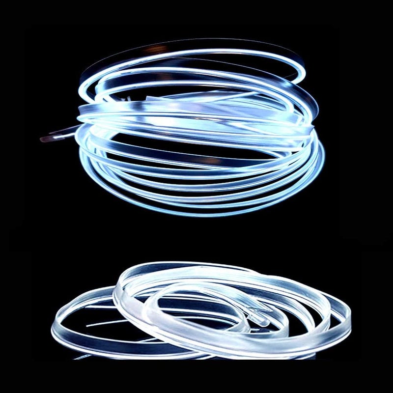 Maxlaxer 3M White EL Wire LED Strip for Car Interior - Image 3