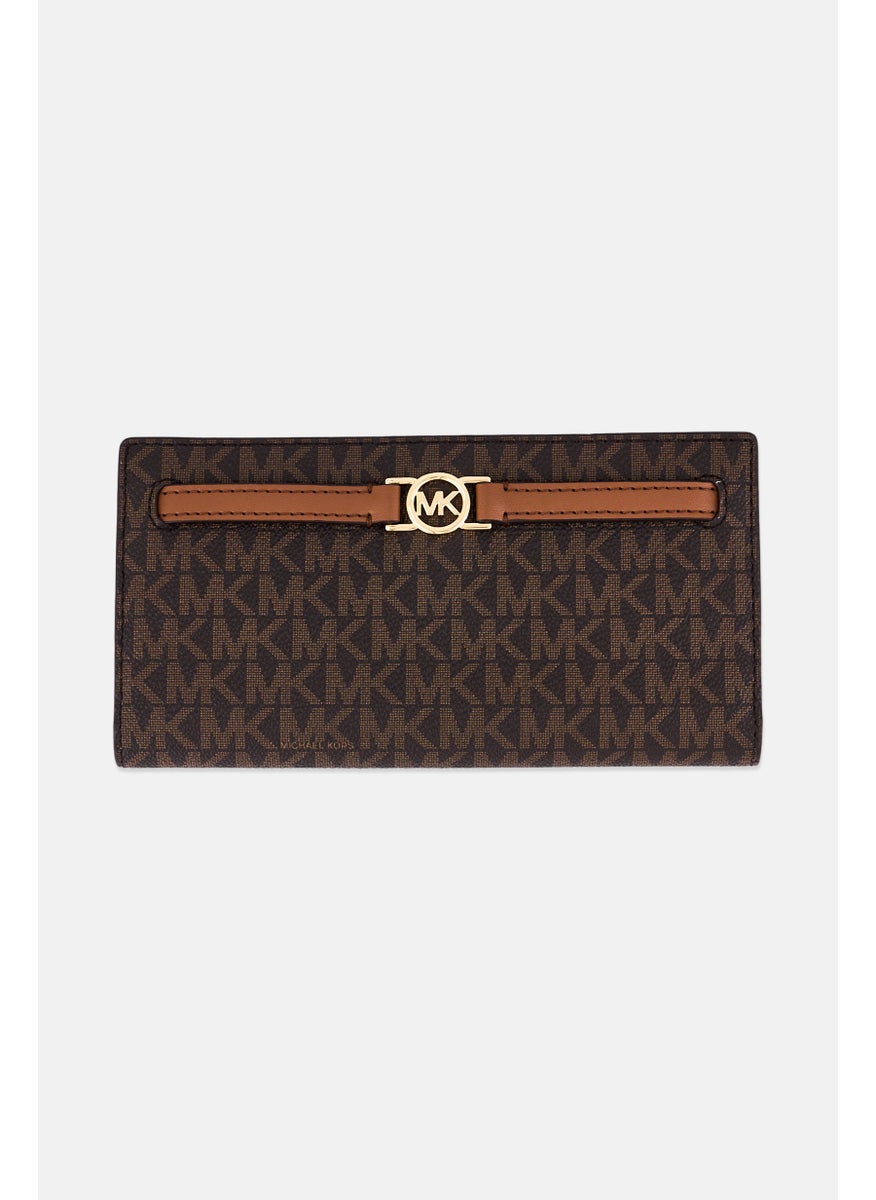 Michael Kors Men Brand Logo Wallet, Brown  - Image 1