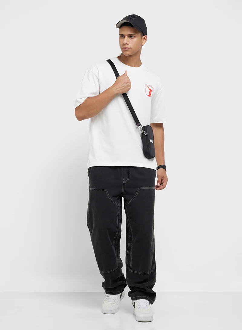 Seventy Five Oversized Graphic T-Shirt