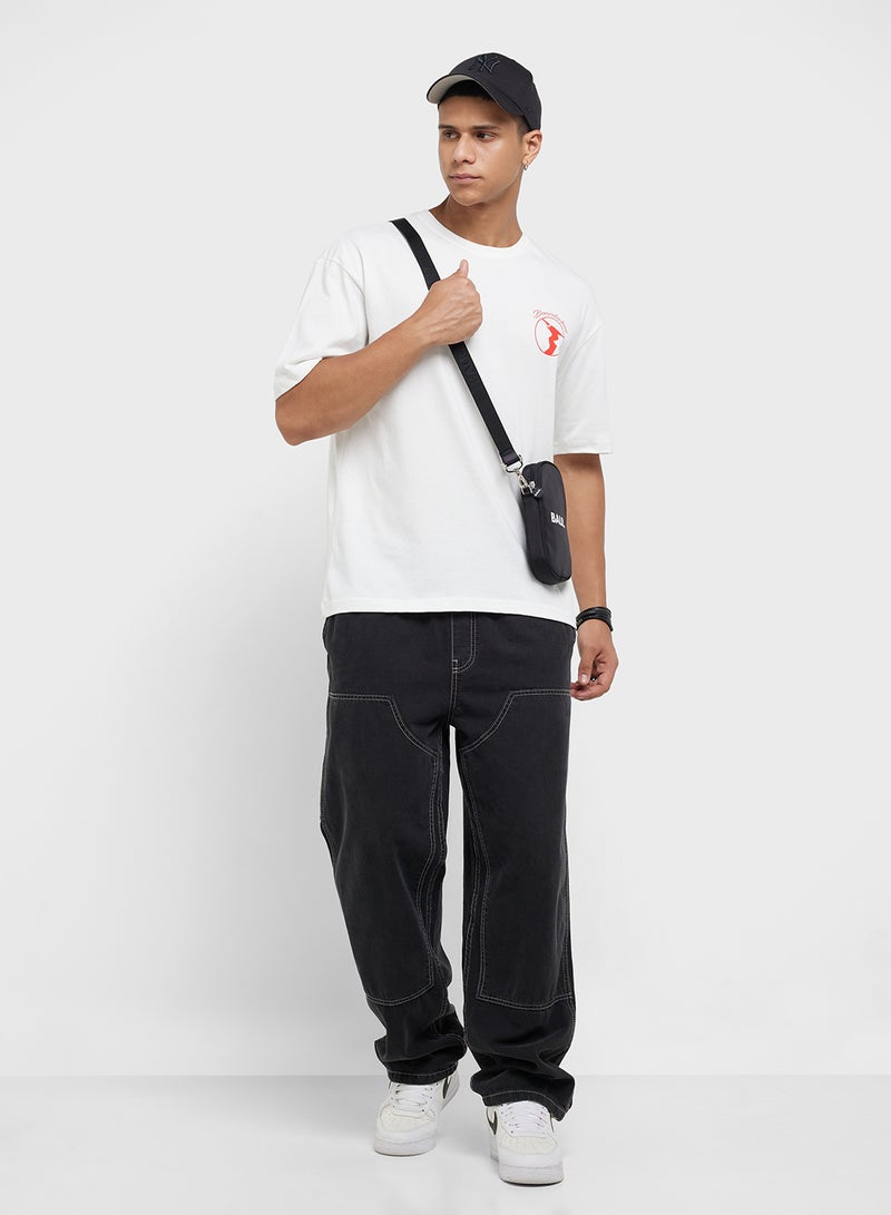 Seventy Five Oversized Graphic T-Shirt - Image 4