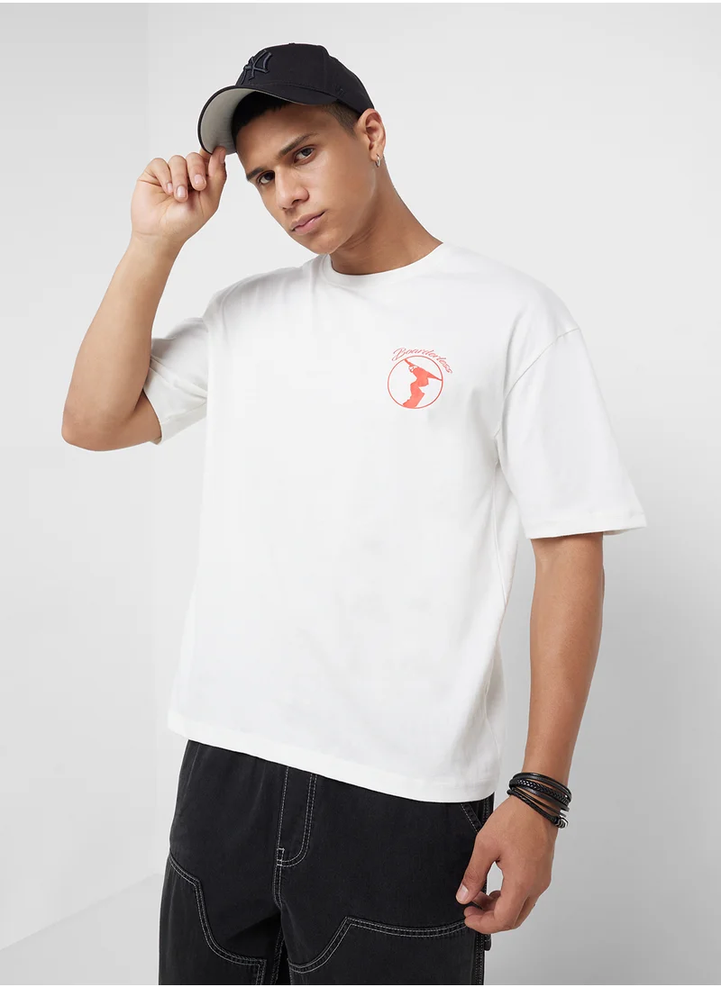 Seventy Five Oversized Graphic T-Shirt