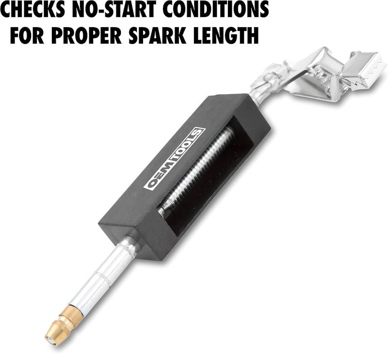 OEMTOOLS 25069 Adjustable Ignition Spark Tester, Spark Plug Tester for Small Engines and Large Engines, Spark Load Tester, Spark Plug and Ignition Tools - Image 2