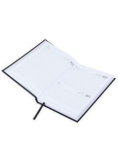 FIS FIS Diary 2025 English (Saturday & Sunday Combined) A5, Black - FSDI90E25BK  - Image 2