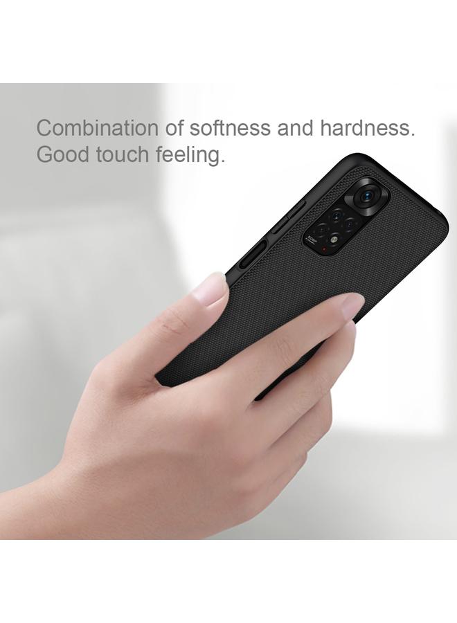 Nillkin Case For Xiaomi Redmi Note 11 4G Global 3D Textured Nylon Fiber TPU Phone Case - Image 4