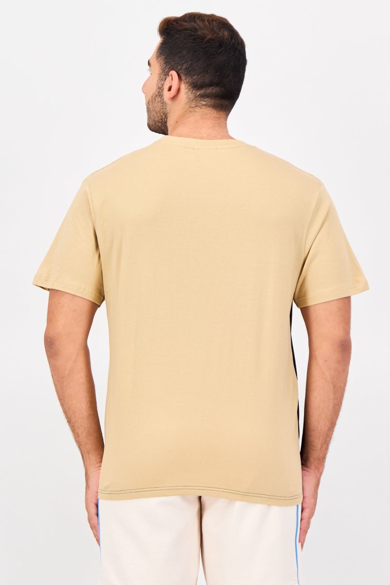 FILA Men Sportswear Fit Short Sleeve Outdoor T-Shirt, Multicolor - Image 2