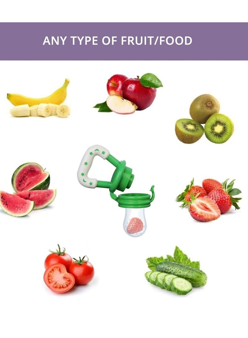 ORiTi Pack of 1-BPA Free, Silicone Food/Fruit Nibbler, Soft Pacifier/Feeder for Baby- Pink - Image 4