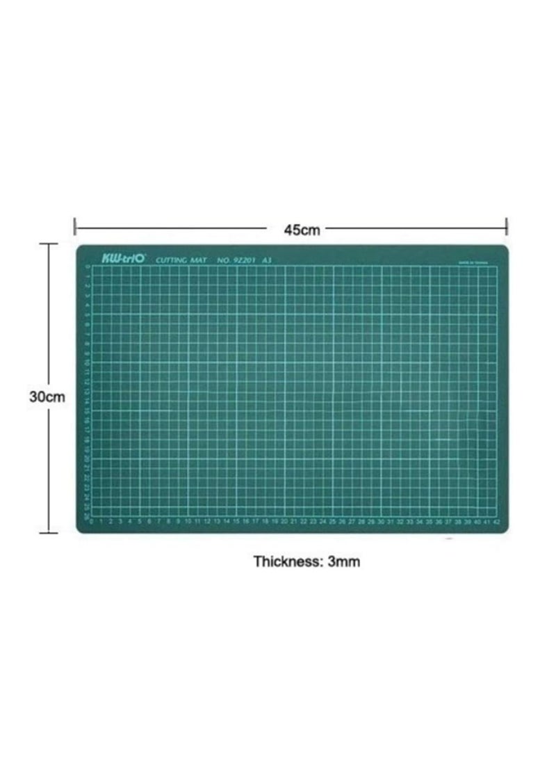 KWTrio Taiwan Double-sided A3 Cutting Mats Self-Healing Pate Engraving Modeling Dies with Grid - Image 2