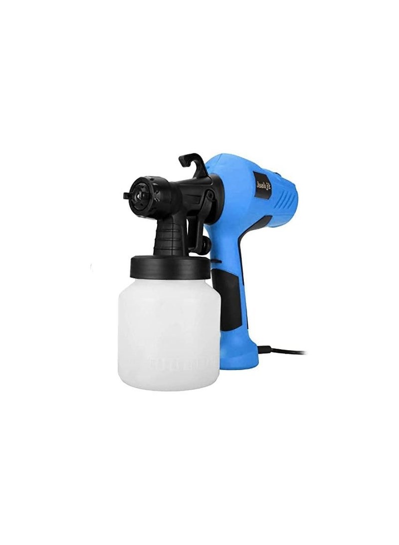 AQSON Paint Sprayer Gun 400W HVLP Home Spray Paint Sprayer Adjustable Spray Flow 3 Spraying Modes with 800ml Container Easy Spraying and Cleaning - Image 1