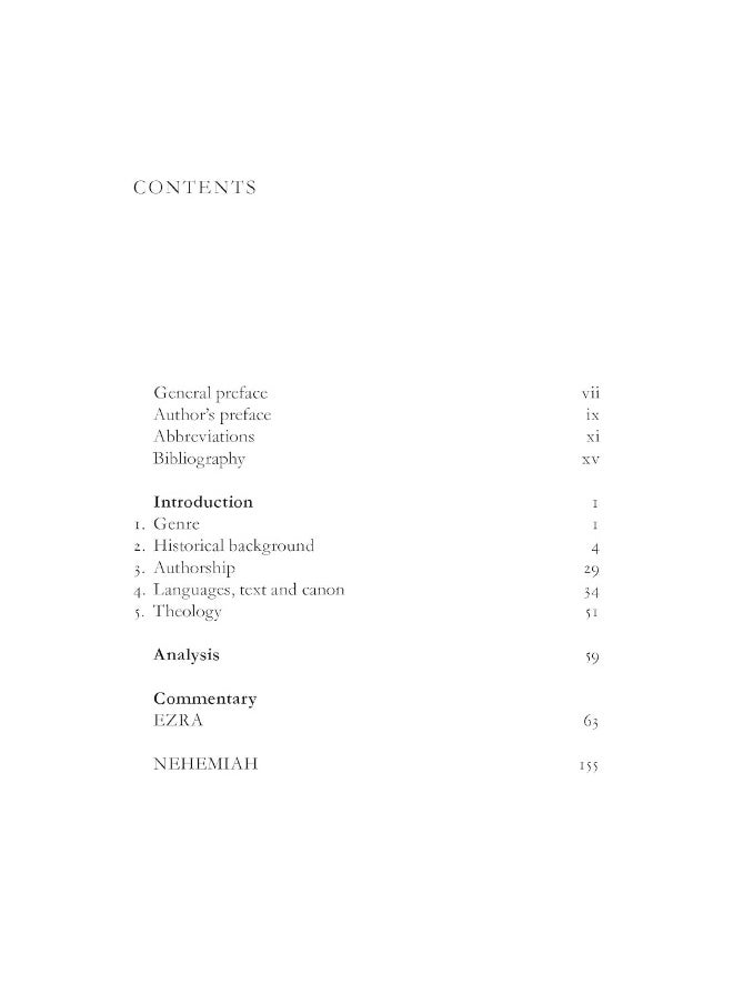 null - Ezra and Nehemiah: An Introduction and Commentary - Image 1