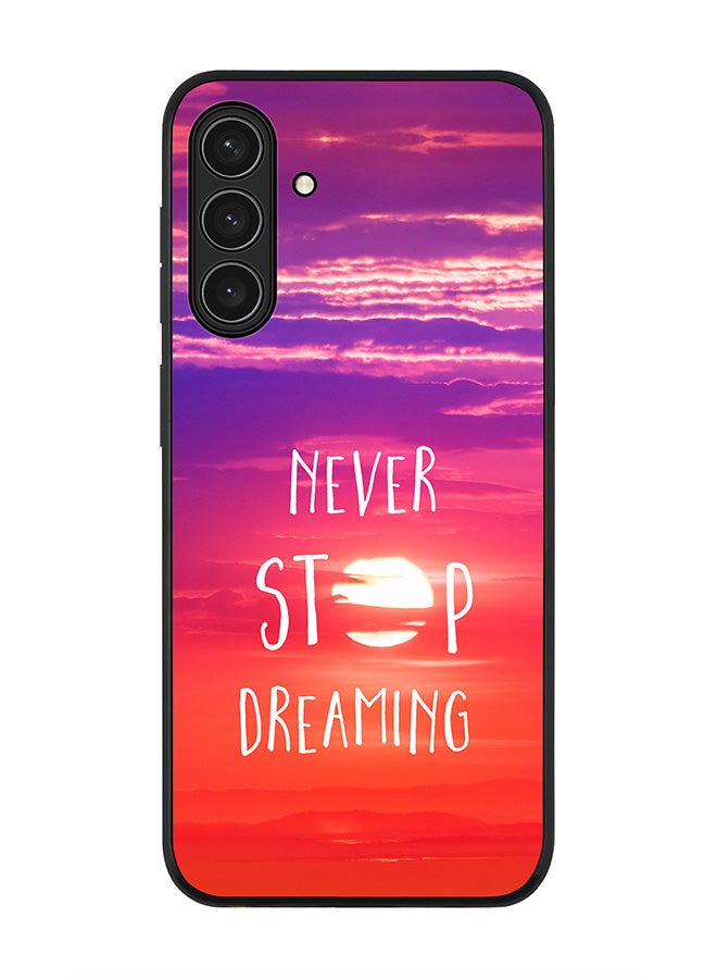Stylizedd For Samsung Galaxy A26 5G Case,Slim fit Camera Protection, Shockproof Thin Phone cover  - Never stop dreaming - Image 1