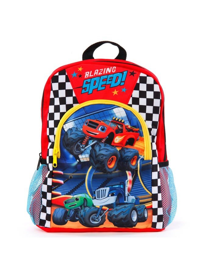 BLAZE and The Monster Machines Kids Backpack | Boys School Bag | Monster Truck Children's Backpacks for Nursery and School - Image 1