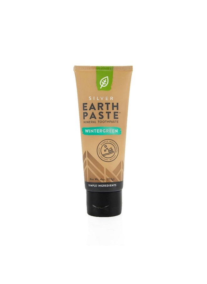 Earthpaste With Silver - Natural Non-Fluoride Toothpaste, 4 Ounce Tube (Wintergreen) - pzsku/ZE1F790D1042E718C88DFZ/45/_/1730727853/c2949e22-5531-4b43-994f-85d3dd766830