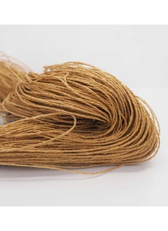 Toptan Bulurum Wholesale Find Straw Color Hank Paper Yarn Bag Yarn Supla Yarn No:70 - (550-600 Gr) 