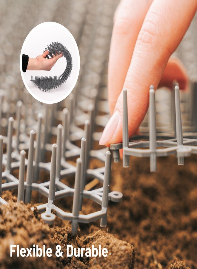 Petfolio 10 Pack Extra Large Cat Scat Mat for Cats - Cat Spike Mat 16.5 x 13.4 Inch with 1 Inch Spikes is Perfect to Keep Cats Away Indoor and Outdoor - Image 3