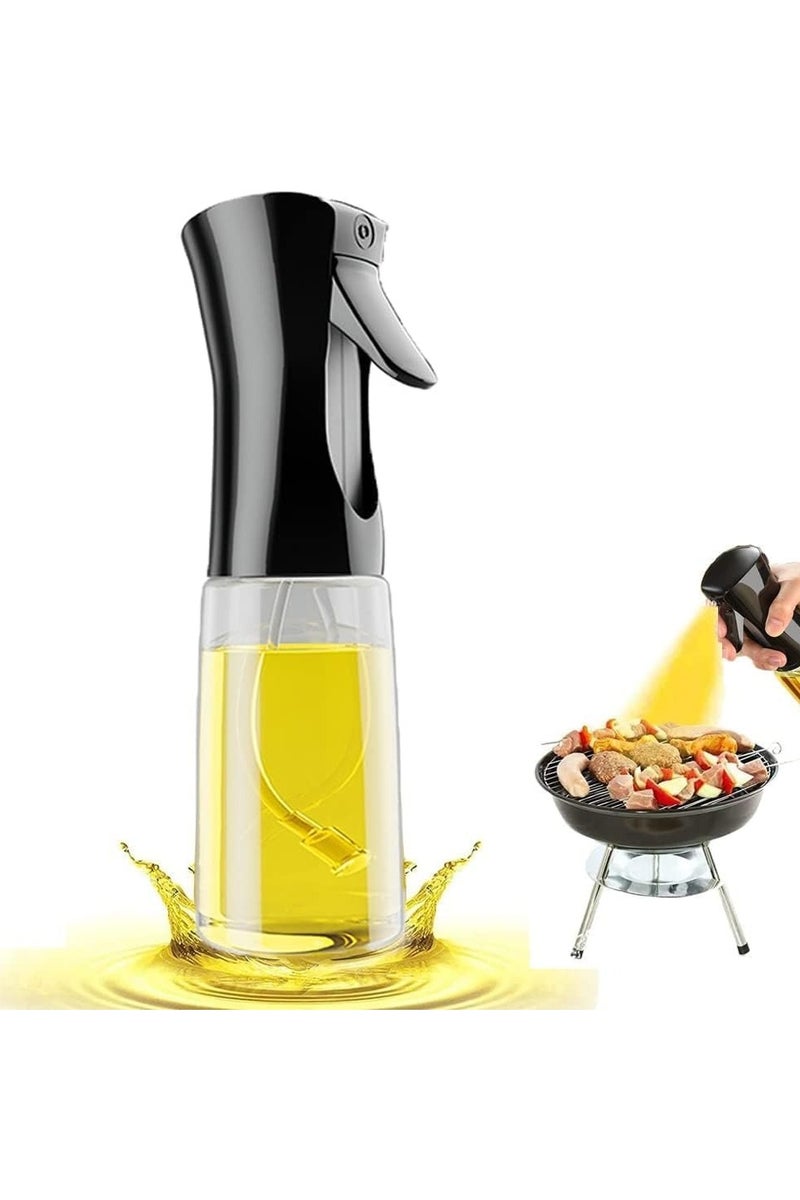 Oil Spray, Glass Oil Sprayer Bottle, Refillable Kitchen Dispenser with Brush and Sticker, Multi-Purpose for Cooking, Grilling, Baking, Salads, Air Fryer, Multiuse - Image 1