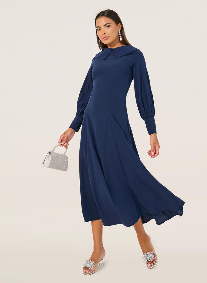 Styli Balloon Sleeve Dress - Image 1