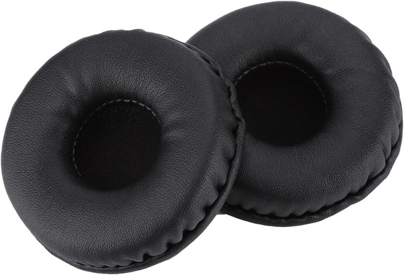 Heavy driver® Replacement Ear Cushions for Boat Rockerz 400, 430, 370, 900 and Sony WH-CH500/CH510/CH520 Headphones – 70mm Soft Leatherette Earpads with Memory Padding – Black - Image 3