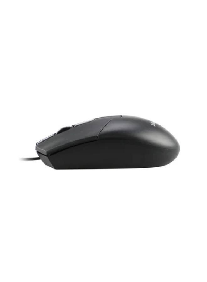 Meetion MT-M360 Wired Mouse 2+1 Buttons, Anti-skid Scroller - Black - Image 4