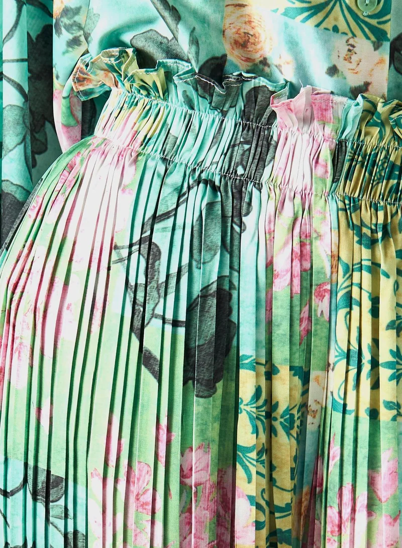 2Xtremz Printed Wide Leg Pants