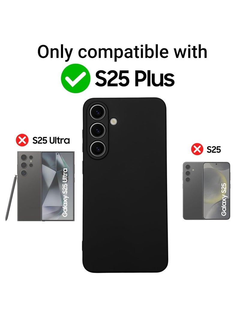 Samsung Galaxy S25 Plus Case Cover liquid Silicone Scratch Resistant Anti-Fingerprints Case Full-Body Protective Cover for Samsung Galaxy S25 Plus 6.7-inch - Image 2