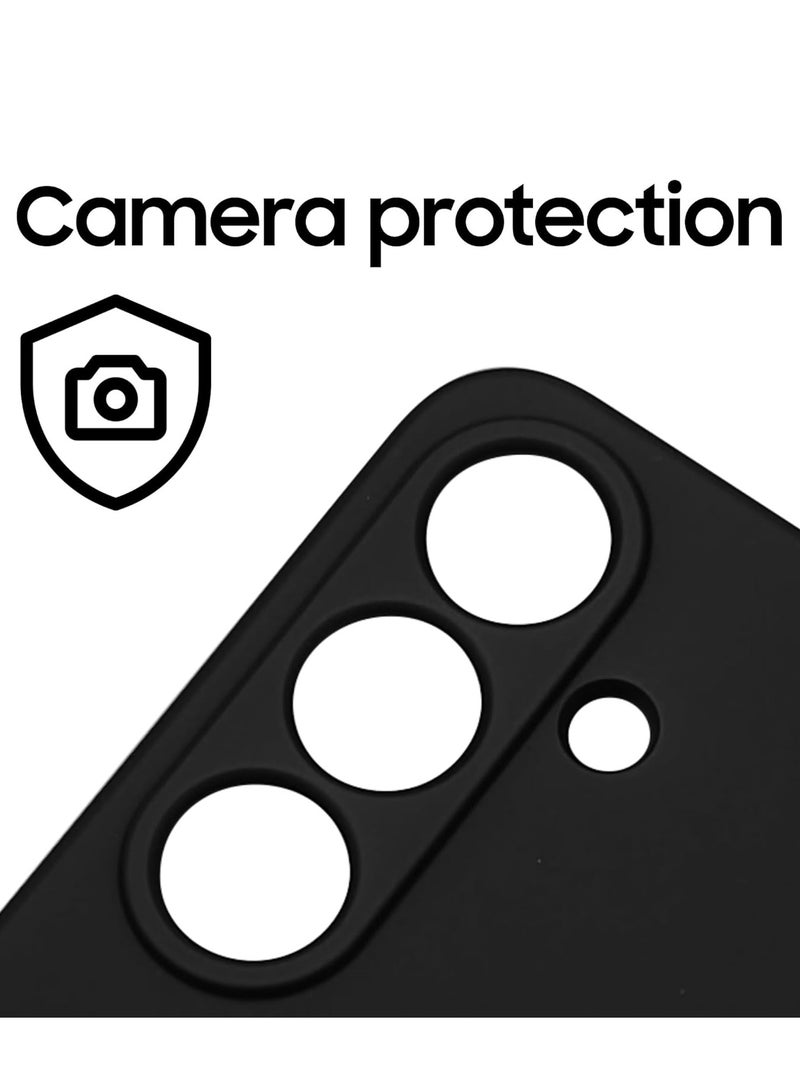 Samsung Galaxy S25 Plus Case Cover liquid Silicone Scratch Resistant Anti-Fingerprints Case Full-Body Protective Cover for Samsung Galaxy S25 Plus 6.7-inch - Image 3