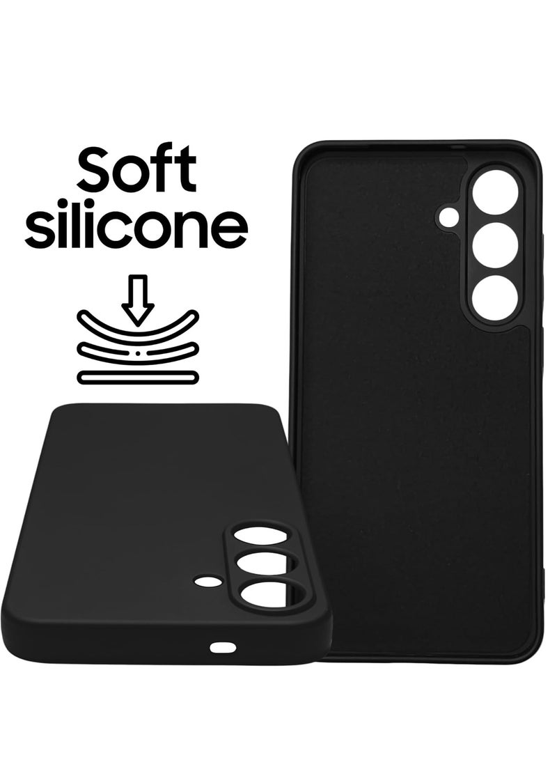 Samsung Galaxy S25 Plus Case Cover liquid Silicone Scratch Resistant Anti-Fingerprints Case Full-Body Protective Cover for Samsung Galaxy S25 Plus 6.7-inch - Image 5