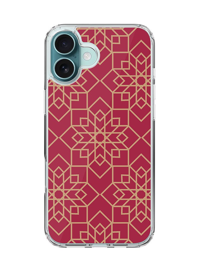 Stylizedd For iPhone 16 Plus Case [Compatible with MagSafe] Slim Magnetic cover Clear Phone Case - Ottoman Art FP - Image 1