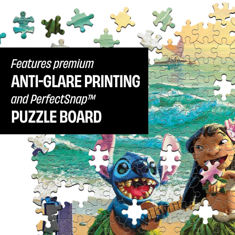 Buffalo Games Ceaco - Disney - Thomas Kinkade - Lilo and Stitch - 1000 Piece Jigsaw Puzzle for Adults - Collectible Tin Case - Finished Size is 26.6 x 19 - Image 4