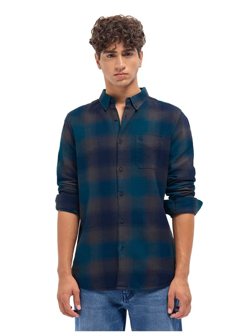 THE BEAR HOUSE Men’s Long Sleeve Shirt – Classic, Comfortable and Stylish Essential for Work, Travel or Casual Outings