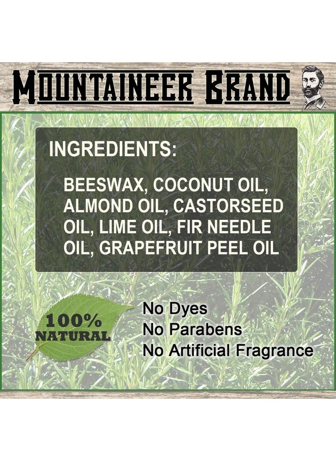 mountaineer brand - Mountaineer Brand Heavy Duty Beard Balm For Men 100% Natural With No Parabens Or Dyes Leave In Styling And Conditioning Balm Shape Smooth Grooming Beard Kit Original Scent 2Oz - Image 1