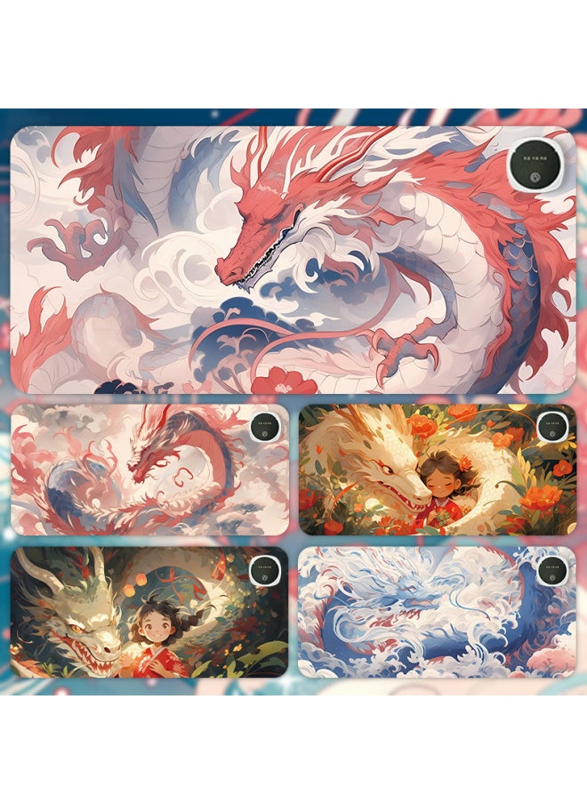 Generic - Guofeng Dragon Heating Heating Pad Warm Table Mat Office Computer Desktop Heating Mouse Pad-Color:700x330mm-Pattern:Jr-chinese Style Dragon 108 - Image 1