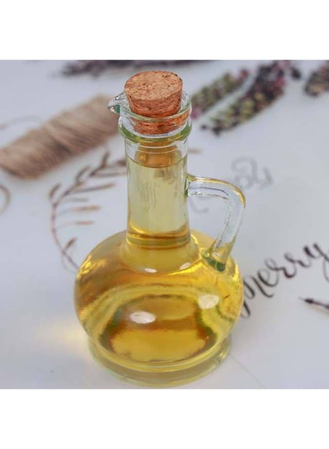 موزع الخل والزيت، زجاجة زيت بغطاء خشبي