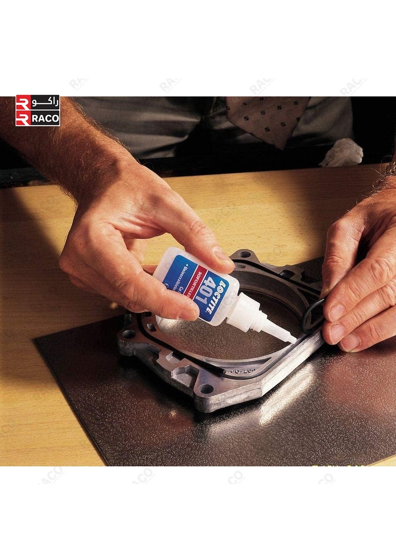 Loctite - Loctite 406 Fast Rubber and Plastic Bonding Adhesive - 20g - Image 1