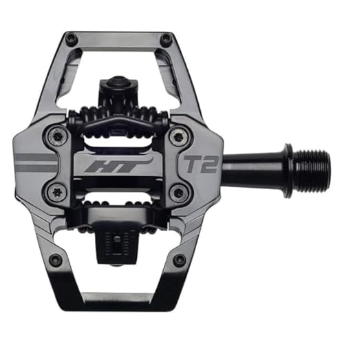 Ht Components T2 Clipless Pedals Stealth Black, One Size - Image 2