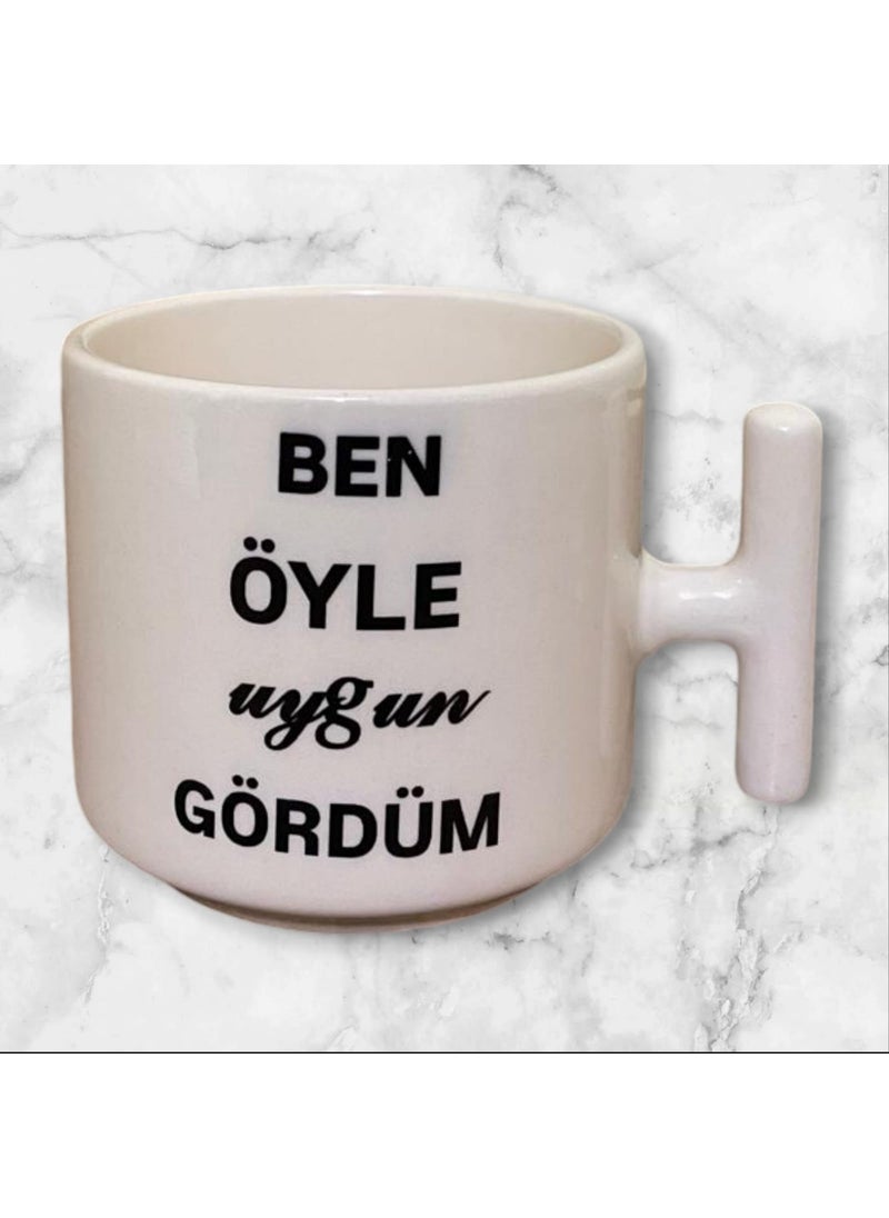 Game Fruy I Saw It Appropriate Double Sided Written T Mug  - Image 2