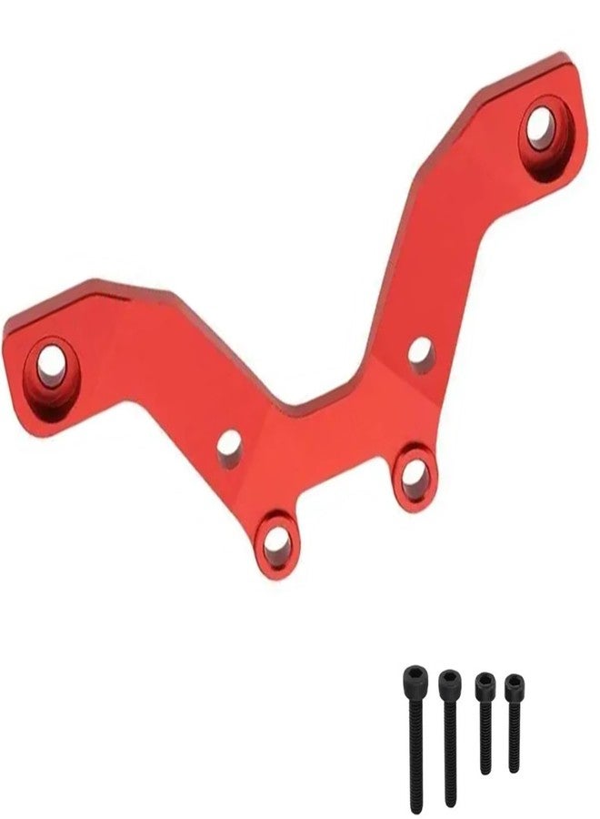 UURCSKY Aluminum Front Shock Tower Brace Damper Plate for ARRMA 1/18 Typhon Grom Mega 380 RC Upgrade Parts(Red - Image 1