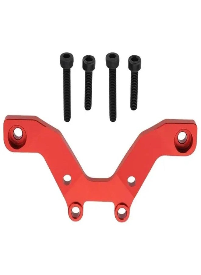 UURCSKY Aluminum Front Shock Tower Brace Damper Plate for ARRMA 1/18 Typhon Grom Mega 380 RC Upgrade Parts(Red - Image 2